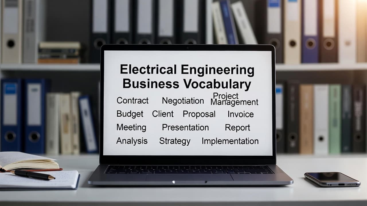 Business Vocabulary work in electrical engineering